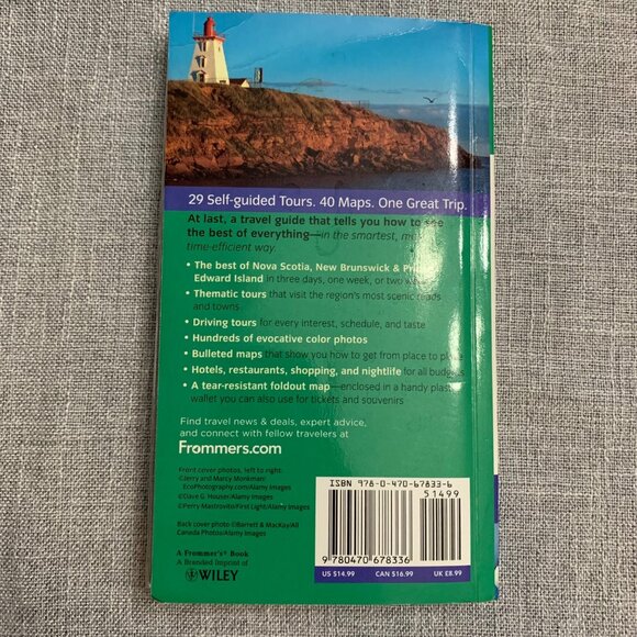 Frommers Day By Day 1st Edition Travel Guide Book With Foldout Map - Picture 5 of 5